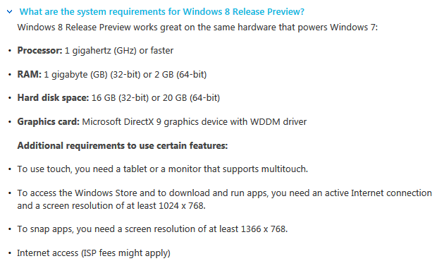 SystemRequirements