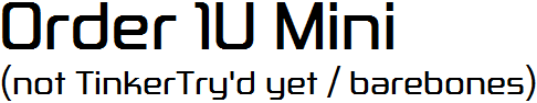 Order-1U-Mini