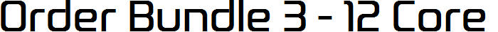 OrderBundle3-12-Core