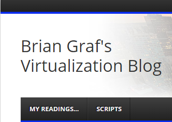 BrianGraf'sBlog