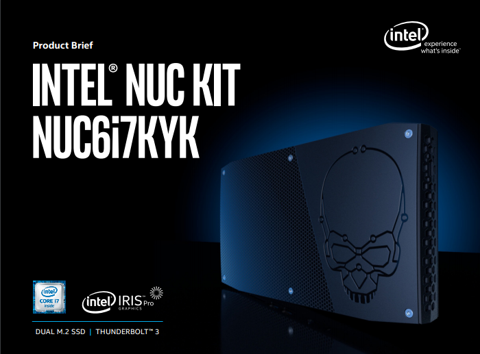 ProductBriefNUC6i7KYK