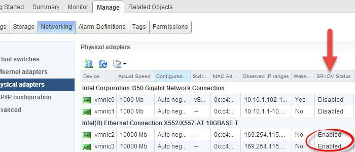 SR-IOV-enabled