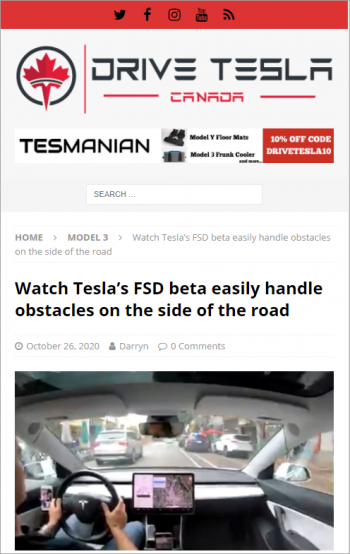 teslas-fsd-beta-obstacles-side-of-road-border
