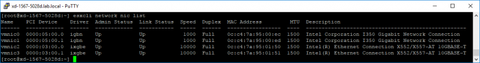 esxcli-network-nic-list