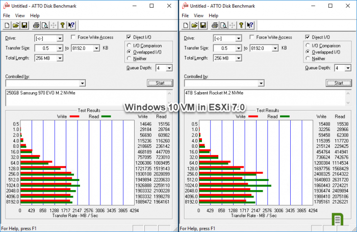 Sabrent-4TB-Rocket-without-heatsink-running-in-Windows-10-VM---ITProHobby