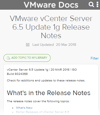 vsphere-vcenter-server-65u1g-release-notes