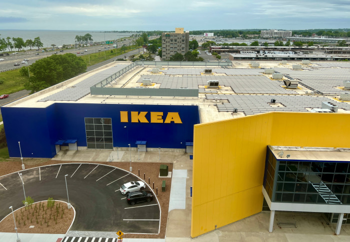 Solar on IKEA New Haven, Connecticut by Paul Braren on June 7 2022