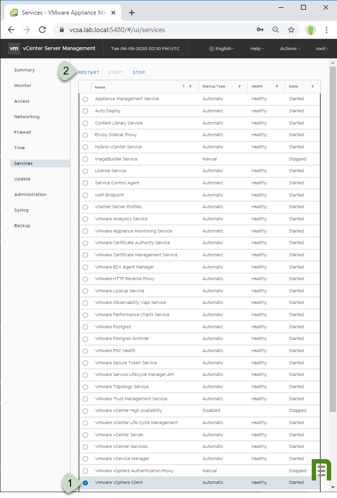 VAMI-VMware-vSphere-Client-restart--ITProHobby
