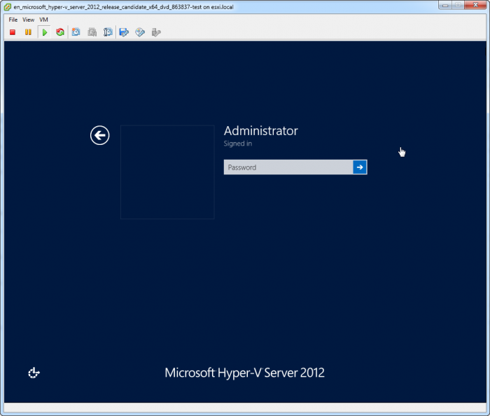 Hyper-V-Server-2012-in-ESXi-5