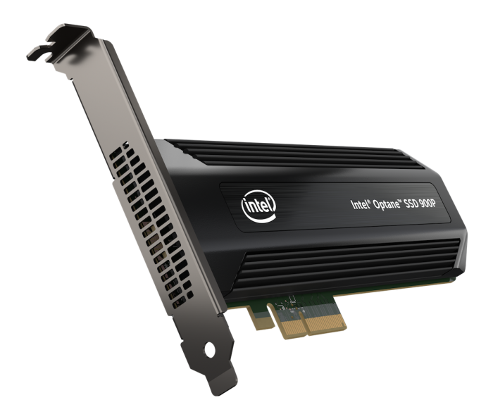 Intel Optane SSD 900P Series AIC - Left Angle Tilt