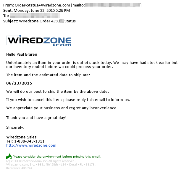 WiredzoneShipmentStatus1