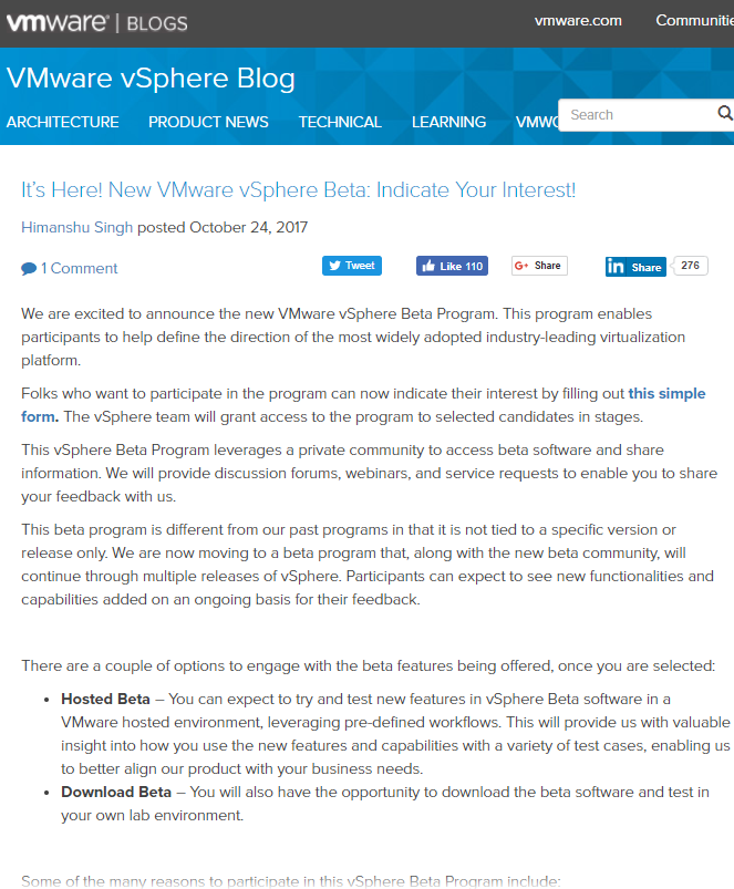 new-vmware-vsphere-beta-indicate-interest