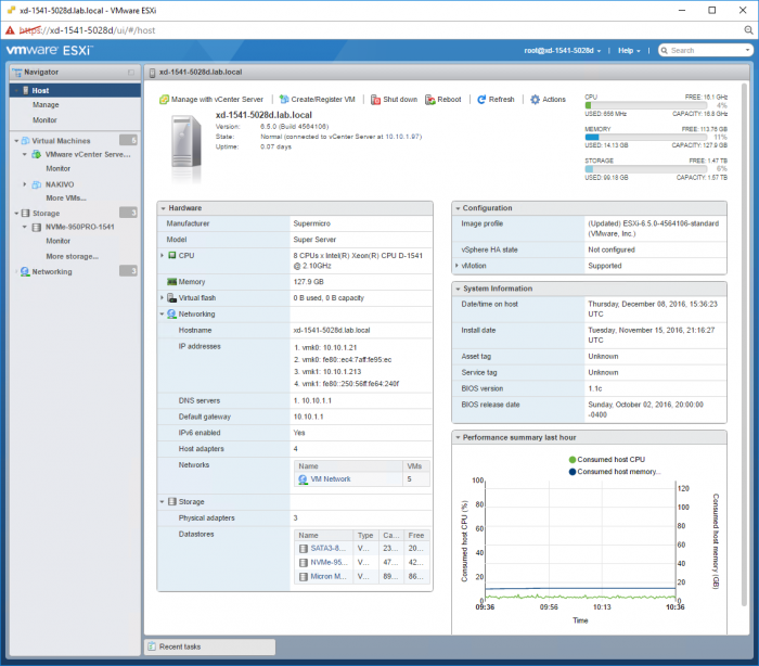 ESXi-host-client-view-of-SuperServer-Xeon-D