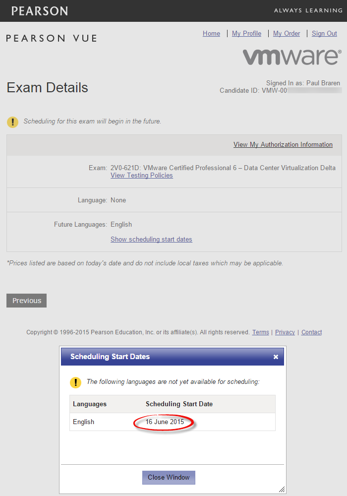 2V0-62-Delta-Exam-signup-Attempt-on-June-15-2015-shows-June-16-2015-signup
