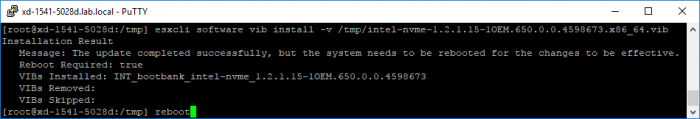 install-intel-nvme-vib
