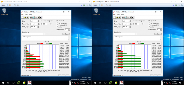 ITProHobby-speed-comparison-Samsung-960EVO-v-Optane-32GB-M2-cropped