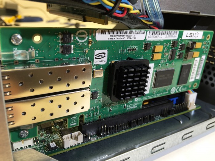 LSI7204EP-FC-card-fits-barely-backplane-above-impinges-when-trying-to-insert.JPG