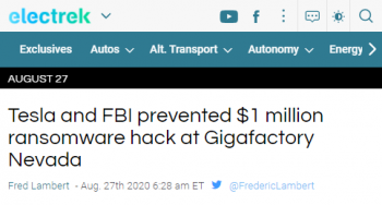 tesla-fbi-prevent-ransomware-hack-gigafactory-nevada