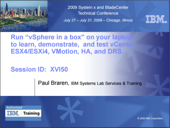 vSphere-in-a-box