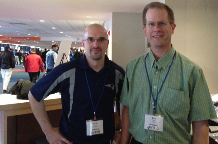 Chris-Colotti-and-Paul-Braren-at-2013-VTUG-Winter-Warmer