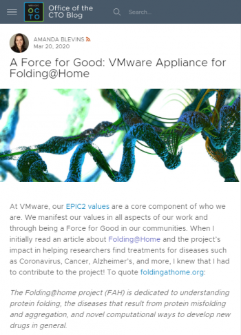 vmware-appliance-fah