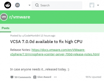vcsa_700d_available_to_fix_high_cpu
