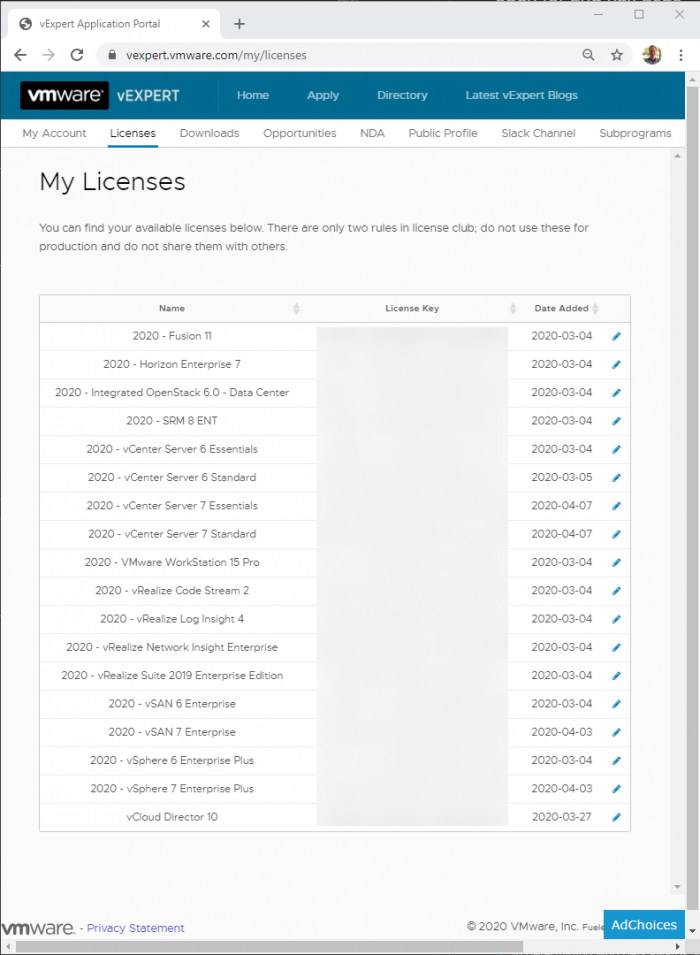 My-Licenses