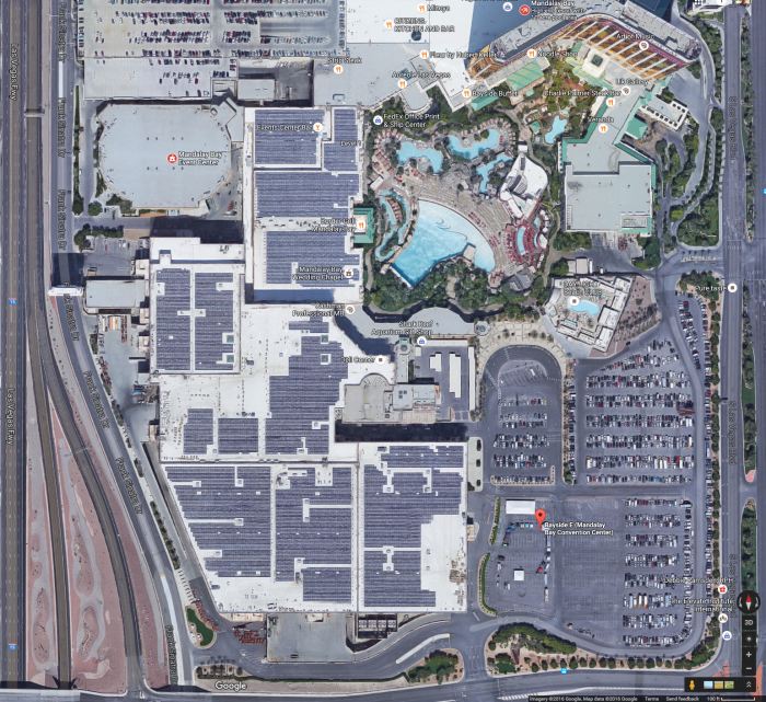Google-Earth-view-of-Mandalay-Bay-Convention-Center-Rooftop