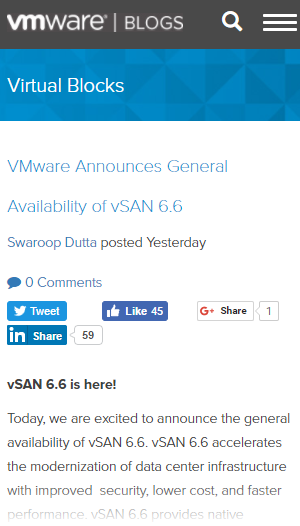 vmware-announces-general-availability-vsan-6-6