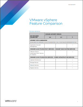 Vmware-vSphere-compare-versions