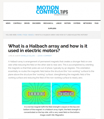 what-is-halbach-array-and-how-is-it-used-in-electric-motors