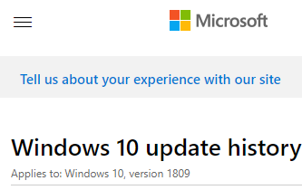 windows-10-update-history