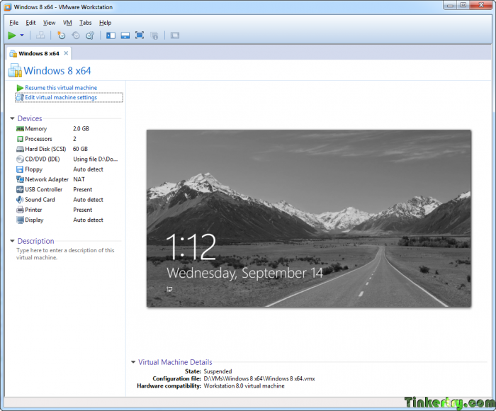 Windows8RunningInVMwareWorkstation8