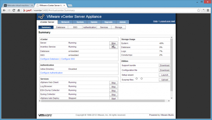 vcenter-appliance-summary